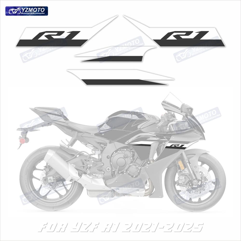 For YZF R1 YZF-R1 2020 2021 2022 2023 2024 Motorcycle Racing Fairing Stickers Reflective Body Decoration Decal Sticker