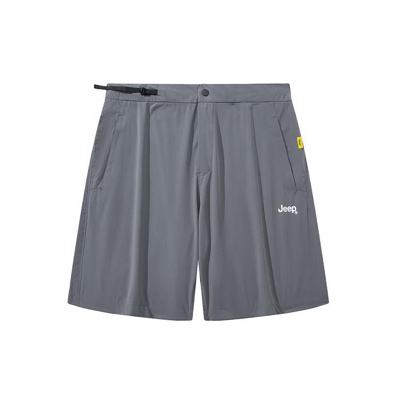 JEEP Men s Quick-Dry Ice Silk Outdoor Shorts P85DMWP311 M темно серый