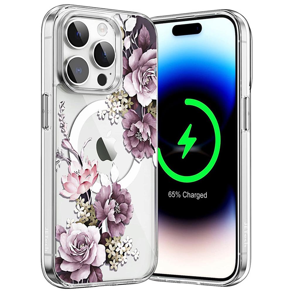 

For iPhone 16 Pro Case TPU+PC Phone Cover Compatible with MagSafe A