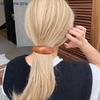 *Korean Vintage Acetate Ponytail Hair Clips French Clip Large Size Oval Geometric Hairpin For Women Girls Headwear Accessories