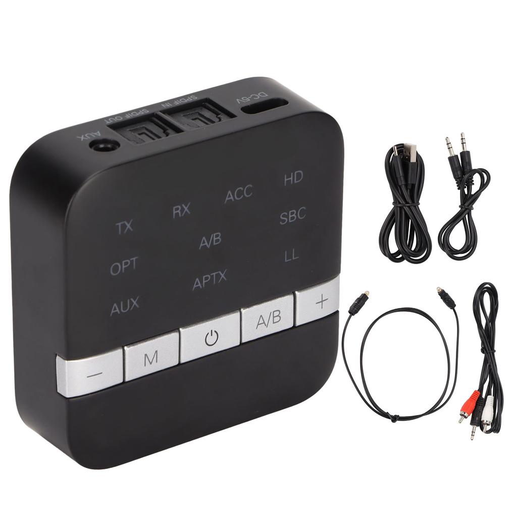 TX200 Bluetooth 5.0 Sender Empfänger Niedrige Latenz 2 in 1 Drahtloser Bluetooth-Adapter für TV Home
