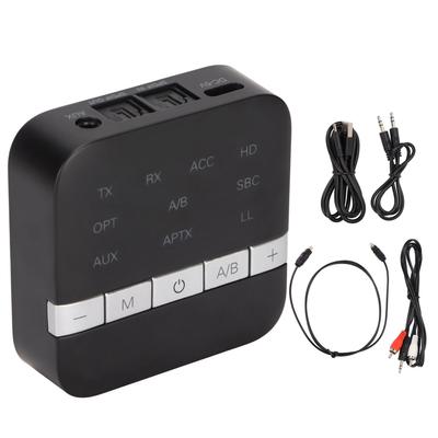 TX200 Bluetooth 5.0 Transmitter Receiver Low Latency 2 In 1 Wireless Bluetooth Adapter for TV Home