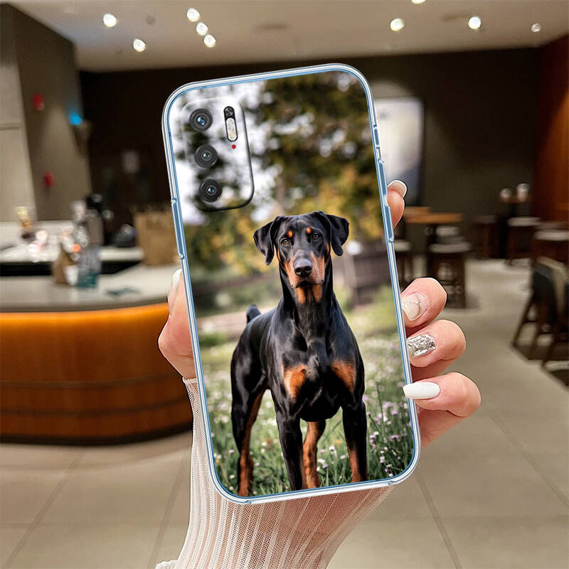Rottweiler Doberman Guard Dog Phone Case for Motorola Edge 20 30 S30 40 50 Fusion Lite Plus Pro Ultra Neo One Action Zoom Hyper Power Macro Vision