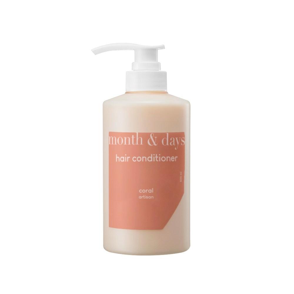 Month & Days Hair Rinse Perfume Conditioner Woody Citrus Scent 1 pcs 500ml
