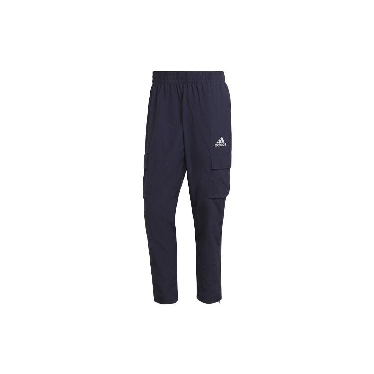 Мужские брюки-карго Adidas Синие Средние HE1860 XS