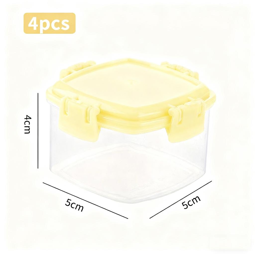 Mini Portable Seasoning Squeeze Bottles for Jam Sauces and Barbecue Seasonings Airtight Lids Kitchen Storage Kitchen Tool