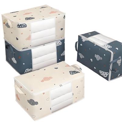 Bolsas de almacenamiento de ropa para colchas, organizador de almacenamiento multifunción, caja organizadora a prueba de polvo y humedad, armario de ropa de invierno duradero