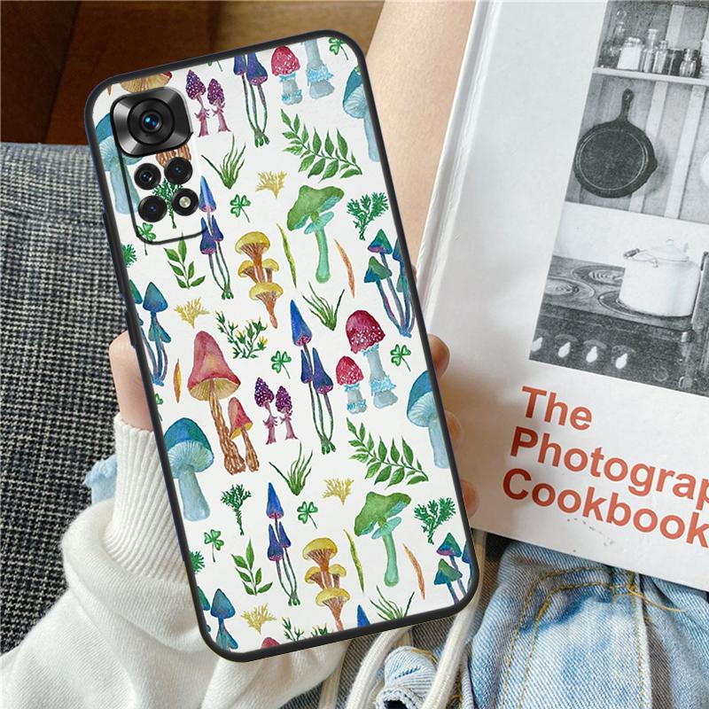 Trippy Mushroom For Xiaomi Redmi Note 13 9 10 11 12 14 15 Pro Plus Phone Case For Redmi 15 C 12C 13C 14C 10C