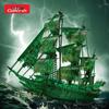 Rubik's Cube 3D Flying Dutchman Pirate Ship: Challenging DIY Model for Adults
