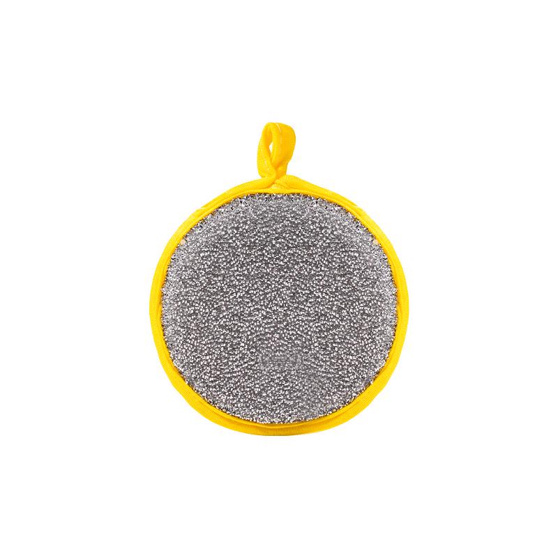 Dual-Sided Durable Kitchen Sponge: Non-Stick, Thick, Stain-Removing Scouring Pad for Cleaning Pots and Dishes