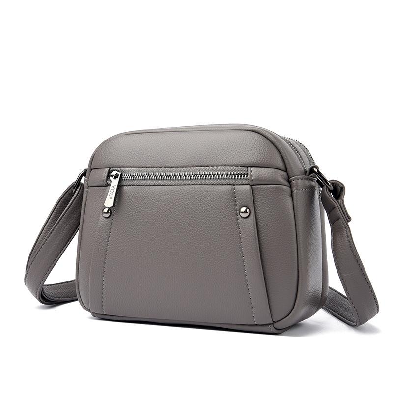 New women's bag casual large-capacity shoulder bag versatile small round bag trendy fashion niche commuter bag