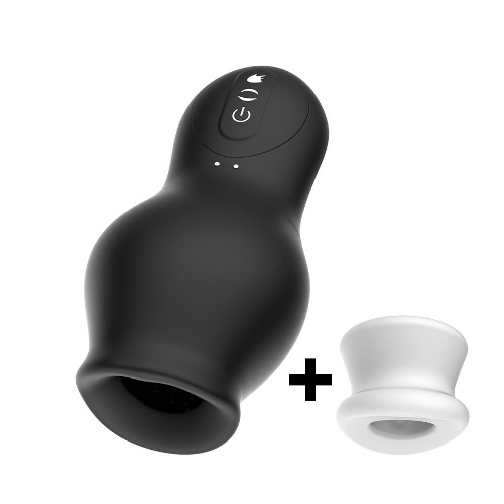 Male Automatic Sucking Masturbation Cup Vibrating Blowjob Realistic Vagina Masturbators Adult Sexy Toy for Men