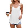 2026 New Solid Color Round Neck Women's Camisole Top
