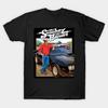Men Black Print T-shirt Smokey And The Bandit No-Cut Transfer Paper Print Cotton Tshirt