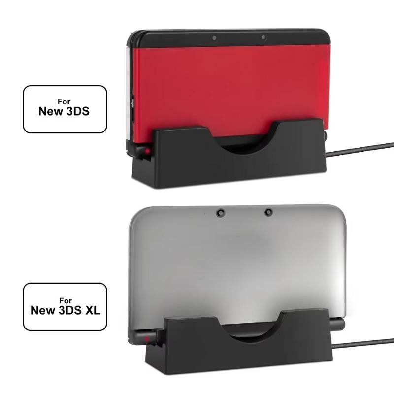Charging Station Dock for Nintendo NEW 3DS 3DSLL/XL Game Console USB Cable Charging Display Dock Stands