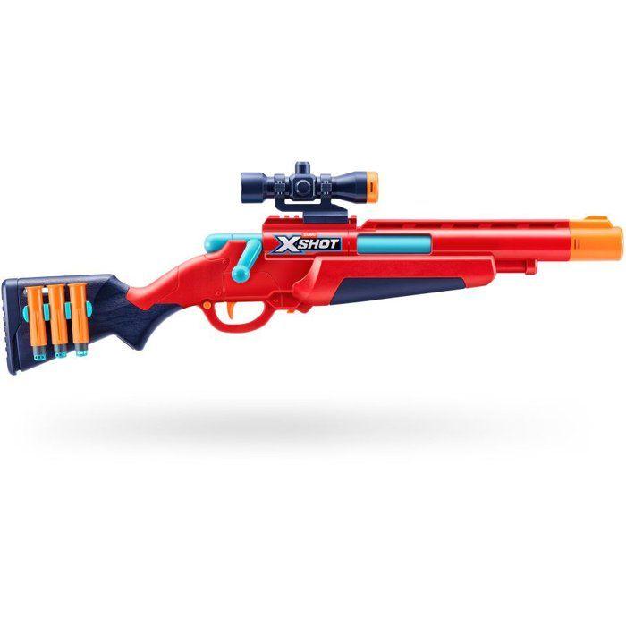 Lancer de fléchettes - ZURU XSHOT - Excel Bolt Action blaster - 8 fléchettes - Dès 8 ans