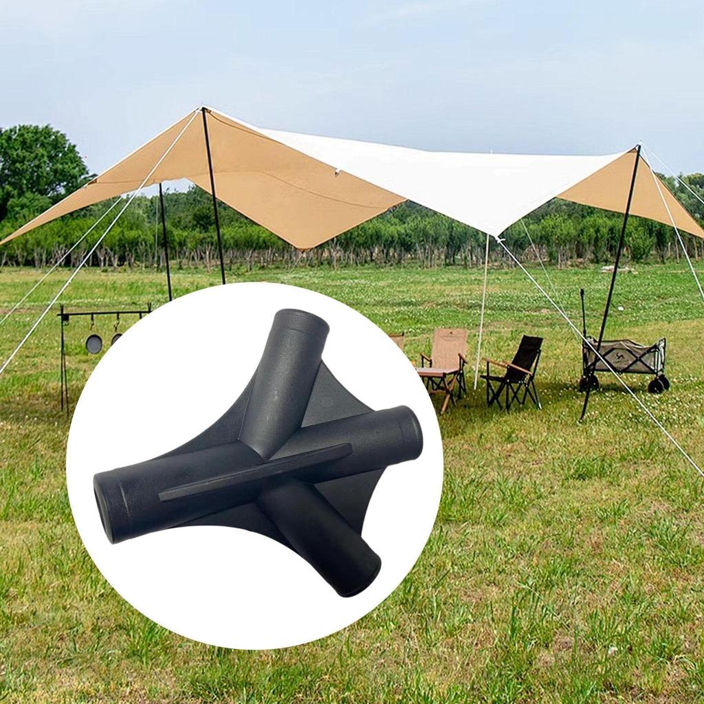 4-Wege Zeltstangenverbinder