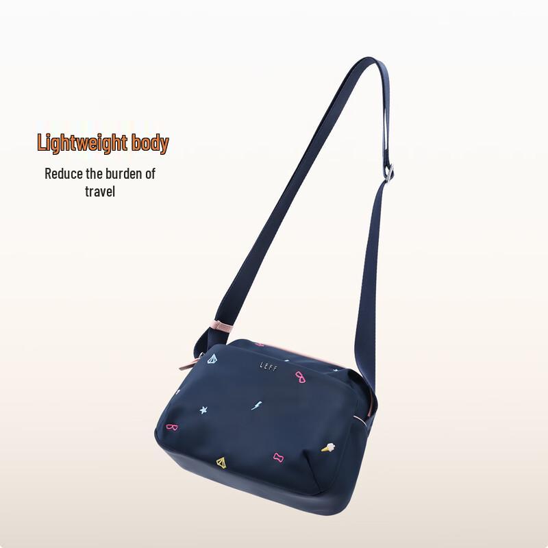 Embroidered Canvas Crossbody Pillow Bag