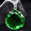 Natural Green Topaz 118 Ct Pendant Jewelry Certified Gemstone Gift For Her/ Him MY.PD-106-NS