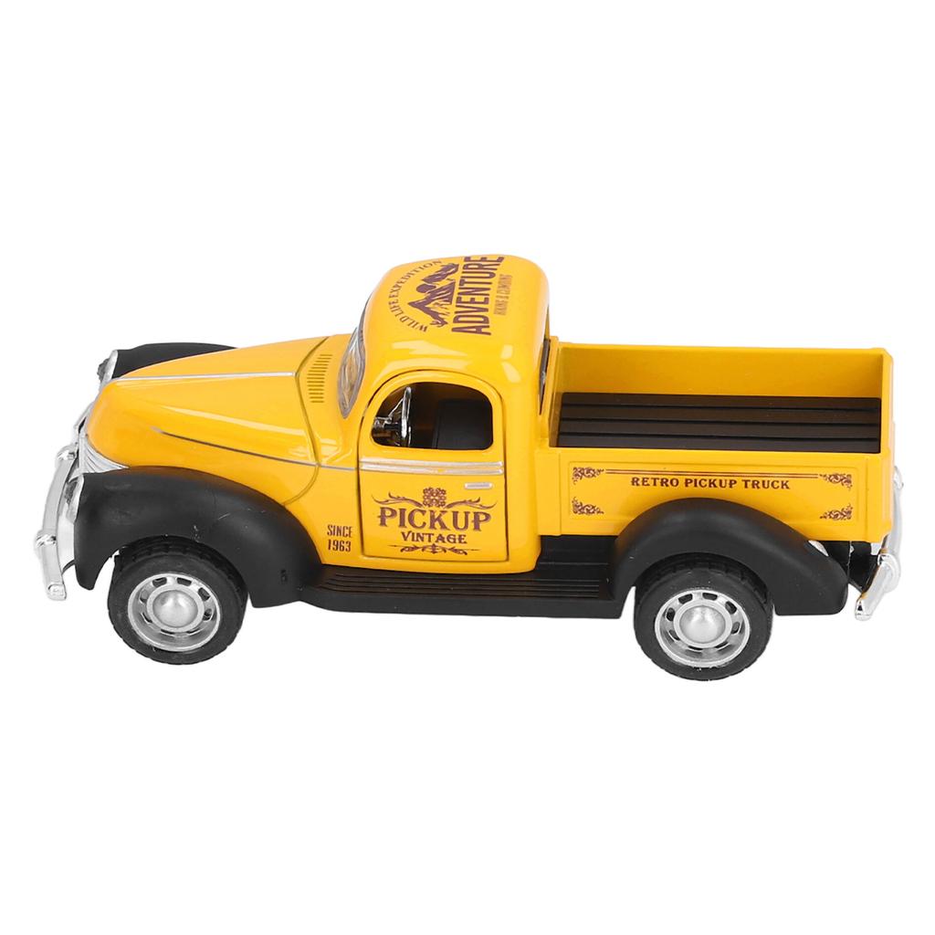 1:32 Scale Alloy Truck Model Toy Diecast Pull Back Ornament Vintage Car Replica Truck Toy for