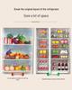 Clear Multilayer Refrigerator Organizer Box for Food, Fruit, Eggs, and Dumplings