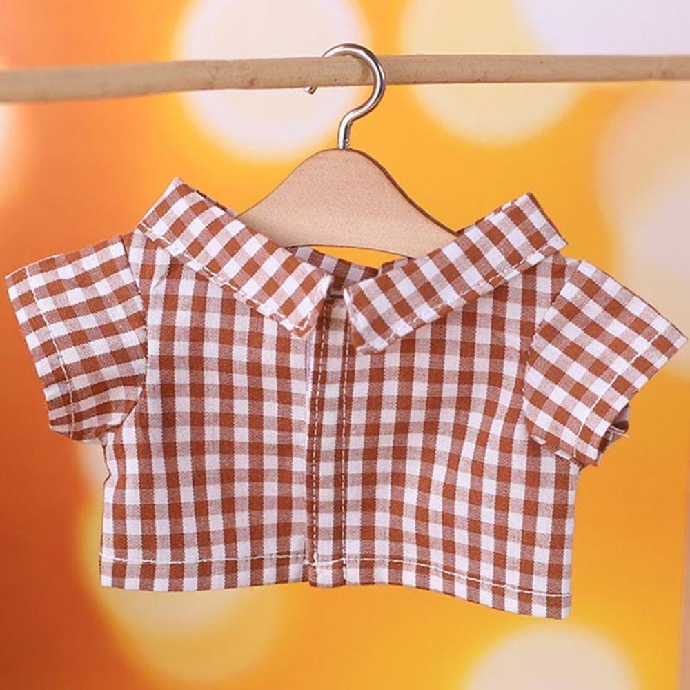 Fashion Style Doll Clothes Multicolors Idol Doll Outfit Doll T-shirt  15/20cm Cotton Stuffed Dolls
