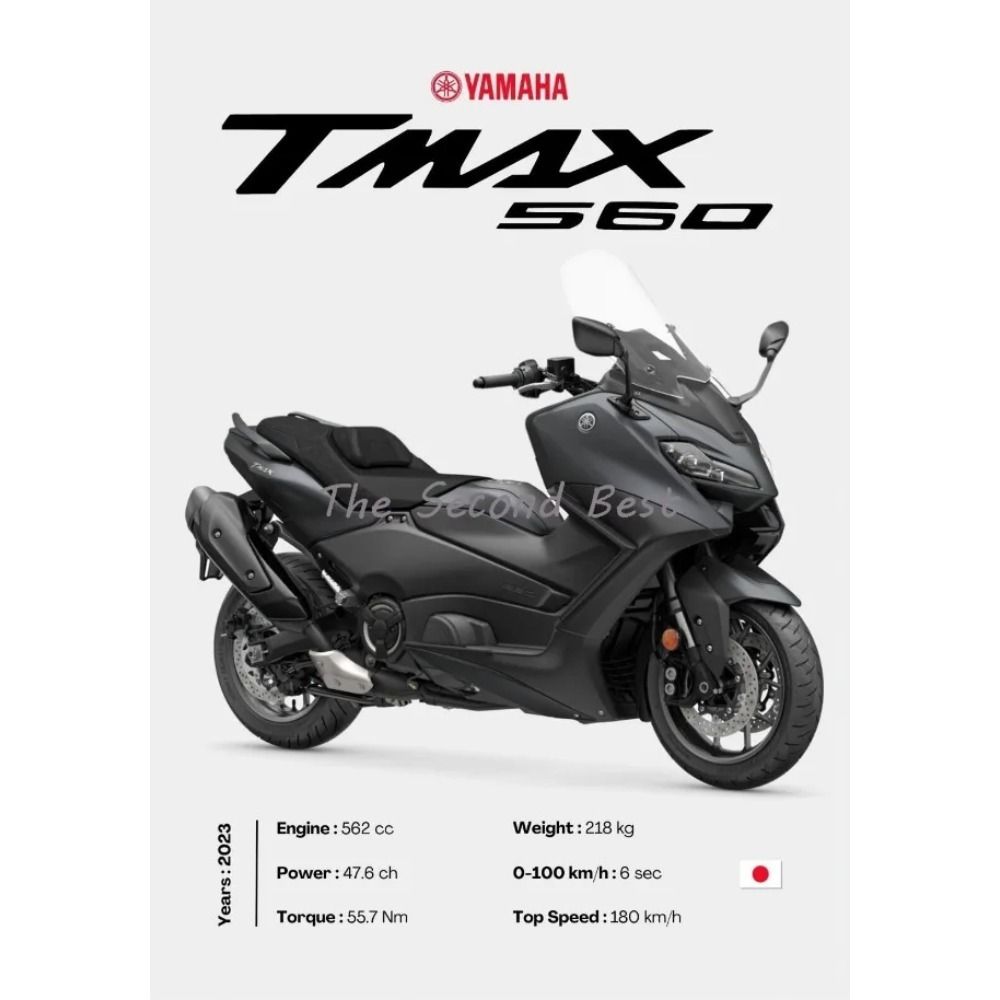 Vintage Japansk Motorcykel Metallplåtskylt Vardagsrum Väggdekor Modern Hemaccent