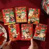 6pcs Blessing 2026 Horse Year Red Envelopes Chinese Style Money Envelope  Spring Festival