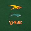 Li Ning Sports Lifestyle Series Fashion Letter Dopamine Hooded Comfortable Breathable Versatile Casual Loose Knit Sweatshirt Men Sweatshirt AWDV811-5
