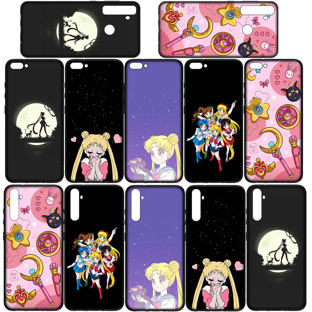 Phone Case for iPhone 17 16 15 Xiaomi Poco F8 F7 X7 X6 M8 C85 C75 C71 Redmi Note 14 13 12 11 Pro Max A3 A4 14C 13C 15C Comics Sailor Moon Girl Cover