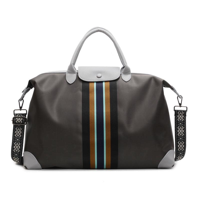 Men's and women's fitness large-capacity ethnic style hand-held travel bag dry and wet separation fashion portable commuter luggage bag