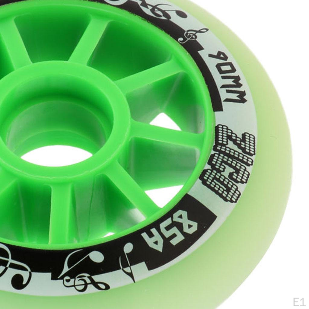 Outdoor Inline Skates Wheel Replacement Wheels for Racing 85a 4size