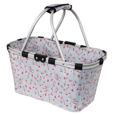 Karlstert Two Handle Foldable Carry Basket (Blossoms)