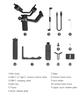 FeiyuTech Camera Gimbal Stabilizer for Compatible with and with AI Native Vertical and a Weight Capacity SCORP-C2 Stabilizer, Mirrorless/SLR Cameras,