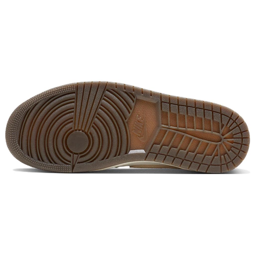 Air Jordan 1 Retro Low OG Year of the Rabbit Unisex Sneakers Brown Palomino Metallic-Gold DV1312-200