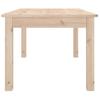 Vidaxl Stolik Kawowy, 80X50X40 Cm, Lite Drewno Sosnowe