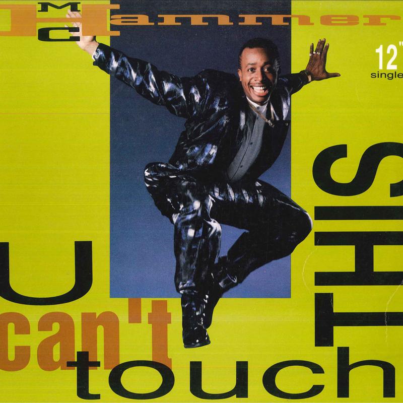 

12inch Record MC HAMMER U Cant Touch This V15571 Capitol Records 1990 US Rap HipHopRB Used
