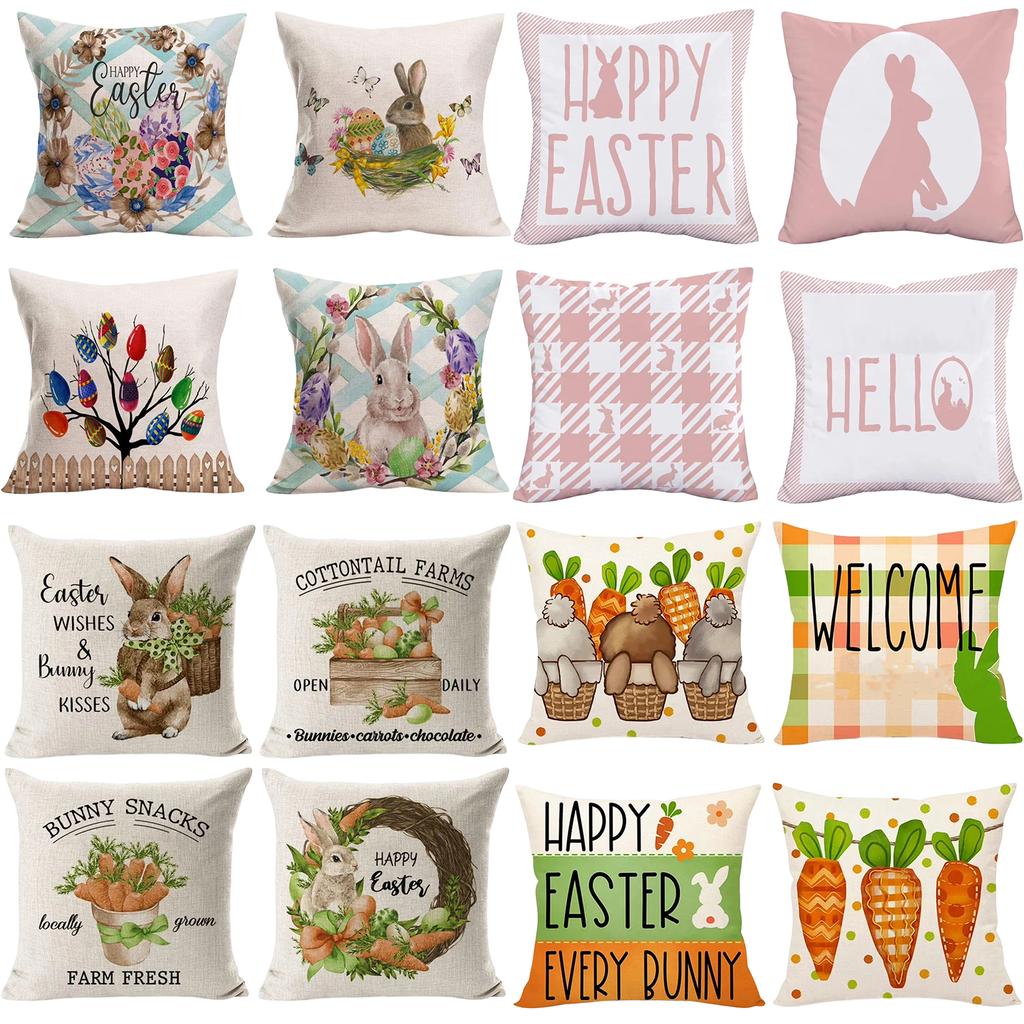 Easter Decoration Pillow Cover Decoration Indoor Atmosphere Decoration