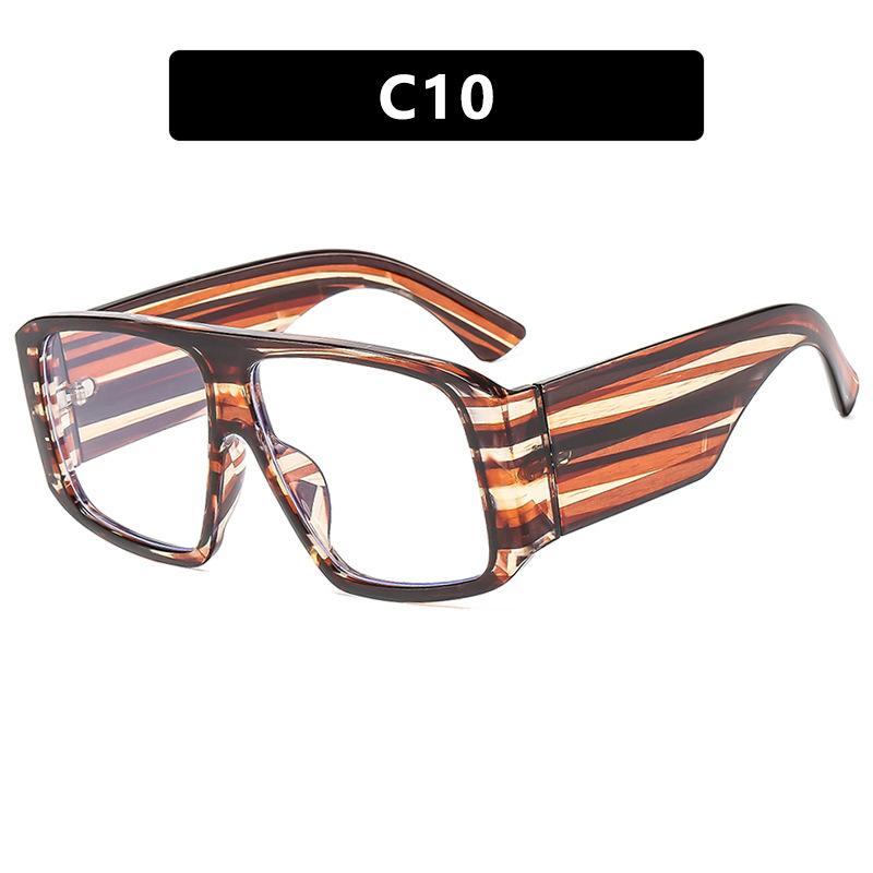 

Oversized Big Frame Square Sunglasses Women For Men Vintage Sun Glasses Punk Popular Outdoor Travel Luxury Brand Designer Shades