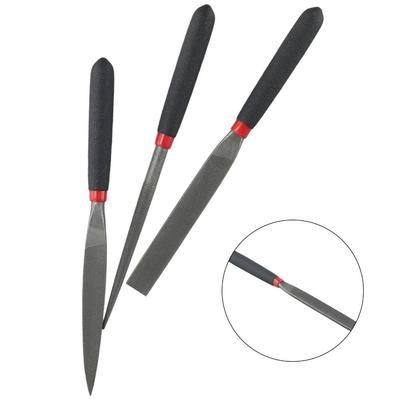Carving Hand Tool Small Steel Files Craft Woodworking Needle Flat File 118mm Length Carpentry Tools Needle Filing Metal