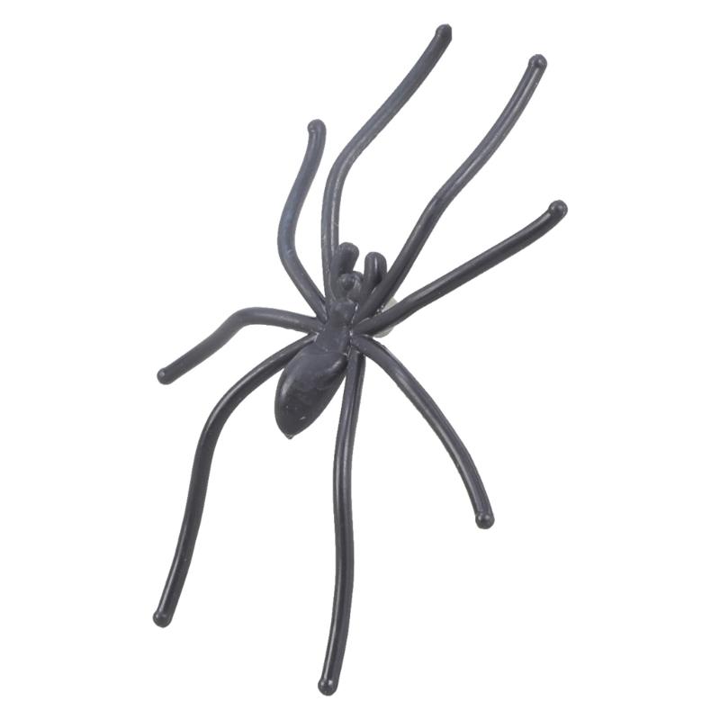 

Realistic 3D Spiders Fridge Magnet for Halloween Pranks Strong Magnetic Funny Decoration for Refrigerator Whiteboards чорний