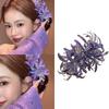 Elegant Bianan Flower Hairpin Equinox Flower Rural Style Hair Clip Headwear Flower Side Clip  Photo