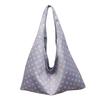 Grote capaciteit Polka Dot Schoudertote Tas Dames Dagelijkse Pendel Kantoor Gebruik PU Waterdruppel Vorm