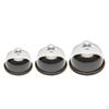 Cover Serving Tray Cloche Dome Bamboo Cheese Board Storage Cake Stand Party Decoration