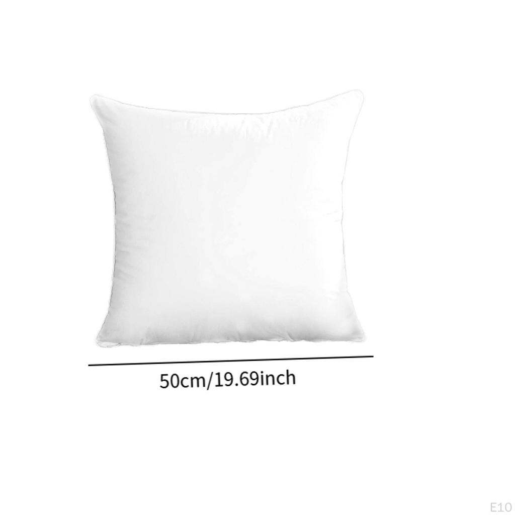Cushion Inner Pad for Decorative Pillow, Square Shape with Zipper