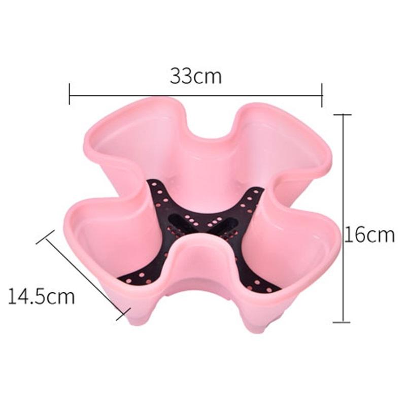 Kunststoff-Blumentopf Vertikaler Mehrschichtiger Pflanzkasten Gemüsegarten Erdbeertopf Kreativer Balkon-Pflanzbehälter