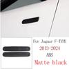 ABS Matte Black For Jaguar F-TYPE 2013-2024 Car Central Control Water Cup Panel Glass Lifting Frame Car Interior Accessories