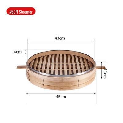 Large Commercial Bamboo Steamer