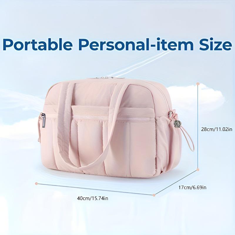 Yamashita Yutsuki Large Nylon Tote: Portable Women's Gym and Luggage Bag