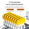 SAMZHE Cat6 Unshielded RJ45 Connectors (100 Pack)